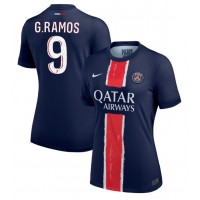 Paris Saint-Germain Goncalo Ramos #9 Domáci Ženy futbalový dres 2024-25 Krátky Rukáv